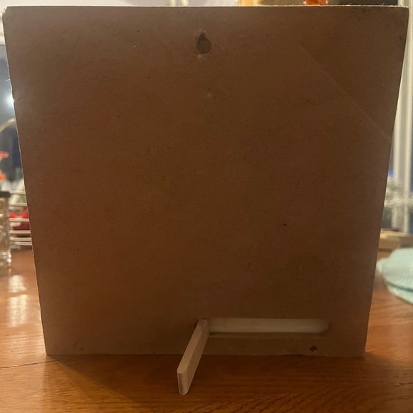 Fused Glass Butterfly Ceramic Tile Art| Cottage Garden Decor - Picture 2 of 6